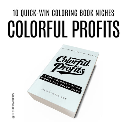 Colorful Profits: 10 KDP Coloring Book Niches