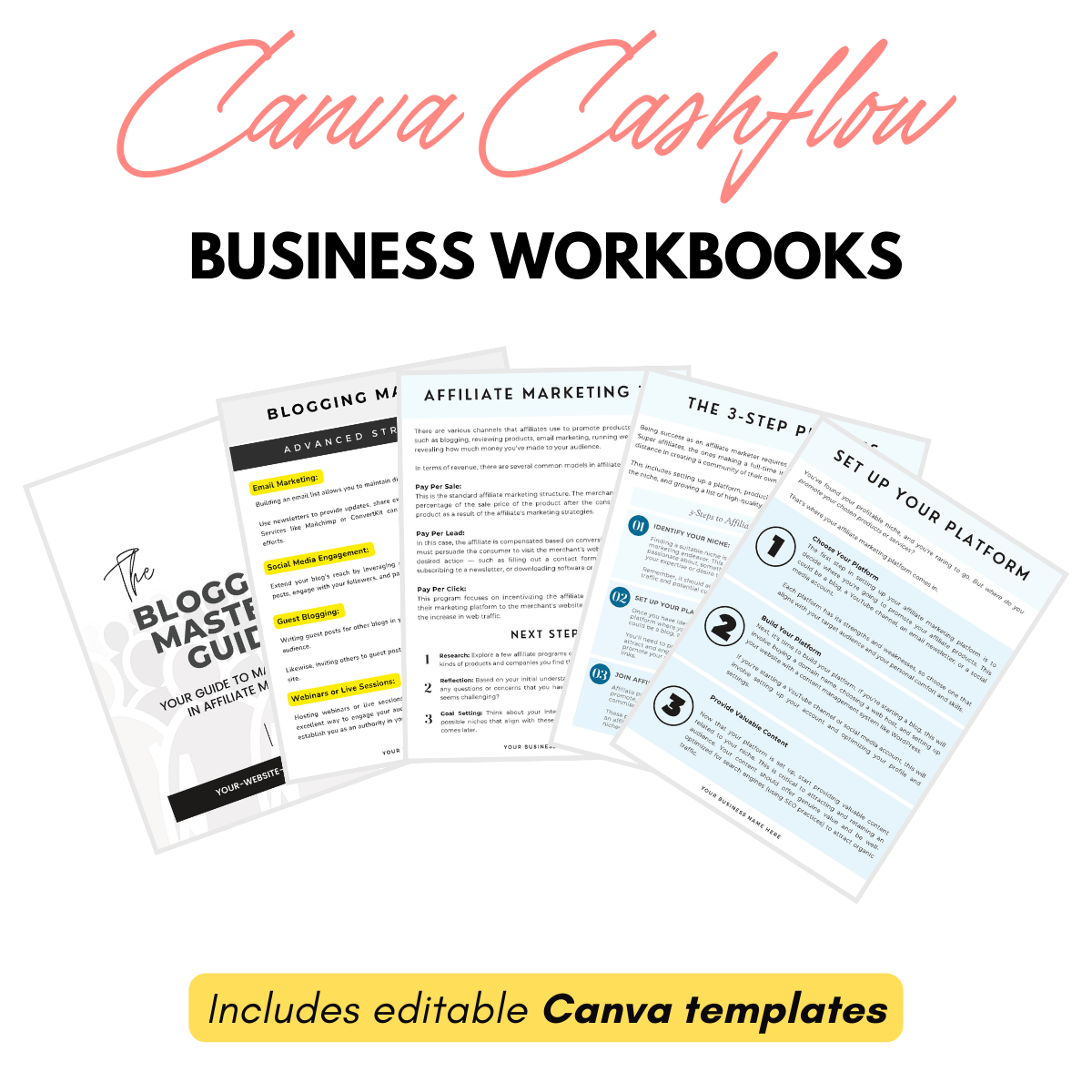 Canva Cashflow: Work From Home Series