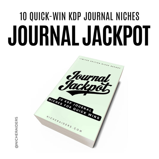 Journal Jackpot: 10 High-Profit KDP Journal Niches