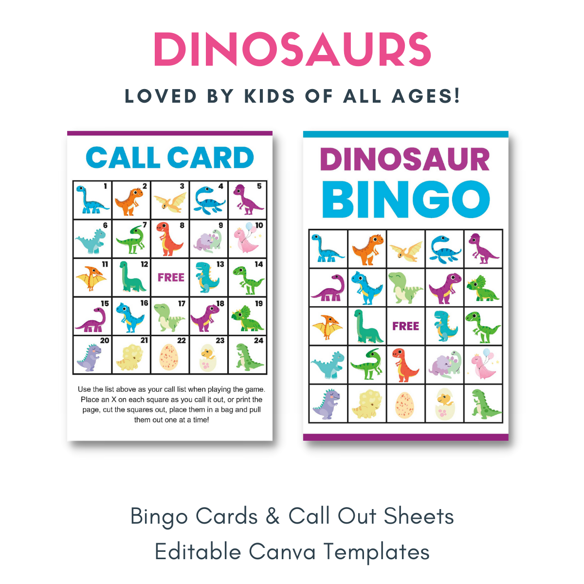Bingo Party: 15 Printable Packs