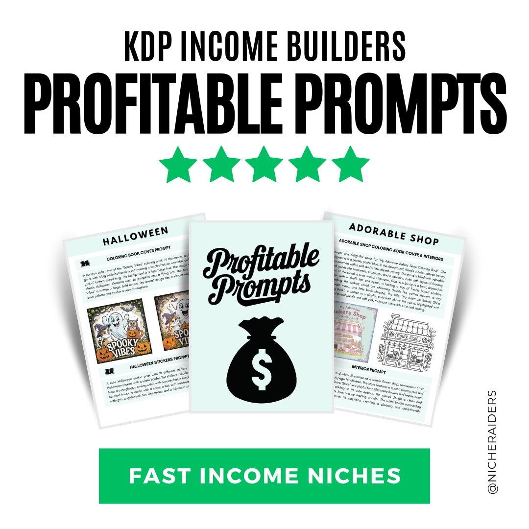 Profitable Prompts: Instant KDP Covers & Interiors